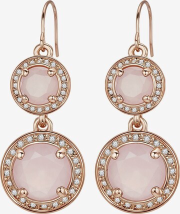 Boucles d'oreilles Lulu & Jane en or : devant