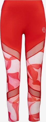 Skinny Pantalon de sport BIDI BADU en rouge