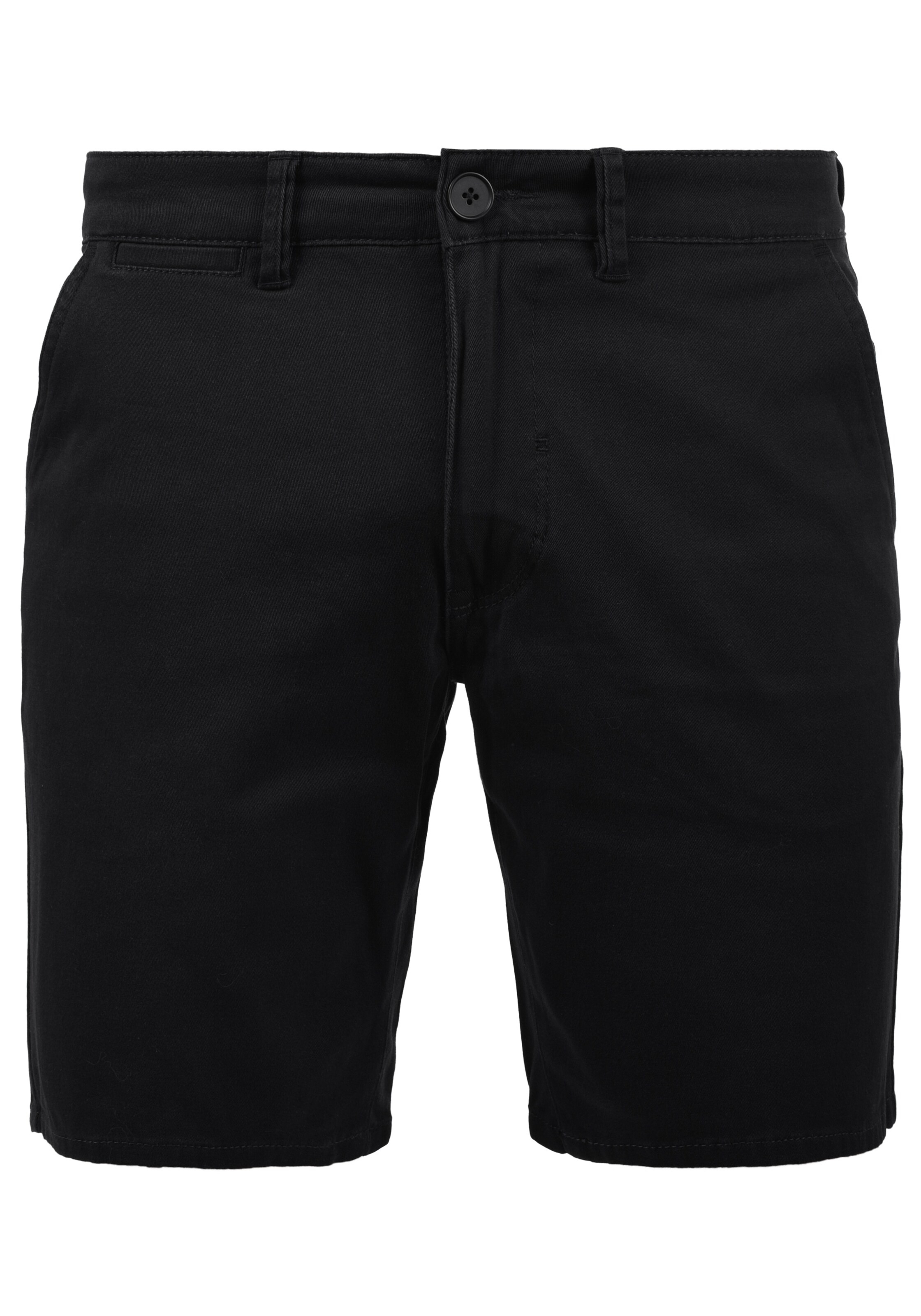 Pantalon chino 'Pierre' BLEND en noir : devant