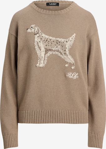 Lauren Ralph Lauren Pullover 'RIEDNEE' in Beige: Vorderseite