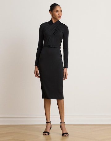 Lauren Ralph Lauren Kleid in Schwarz: Vorderseite