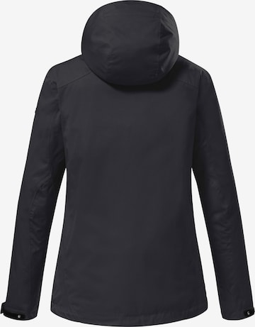 KILLTEC Outdoor Jacket 'KOS 133' in Black