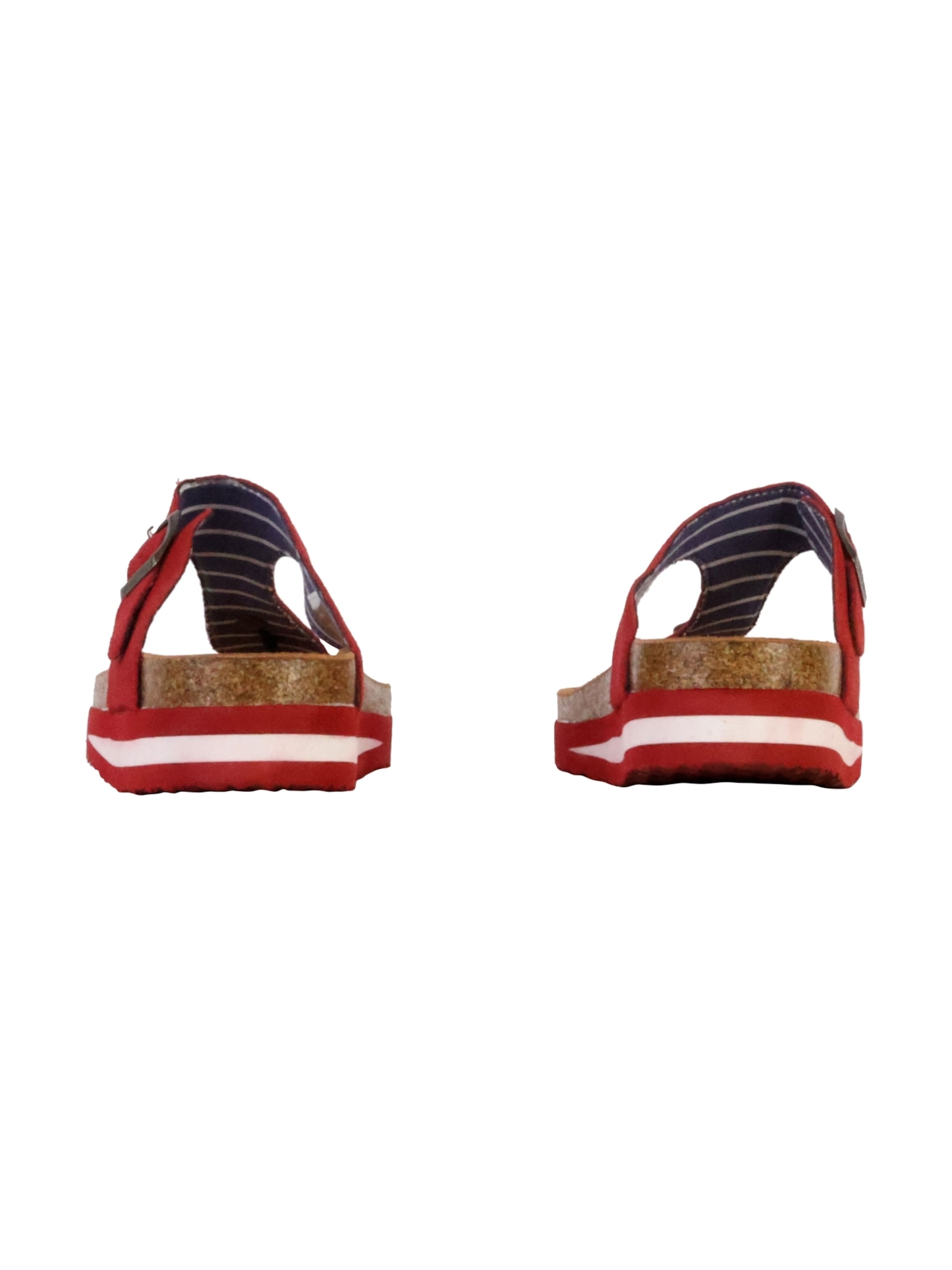 Mule terre de marins en rouge