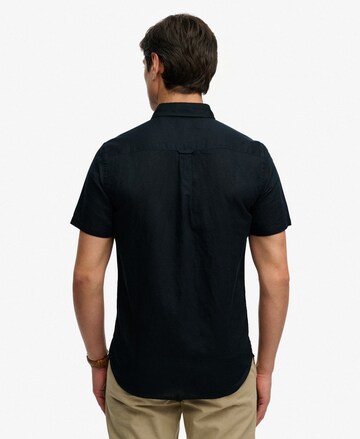 Superdry & Co Comfort Fit Hemd in Blau