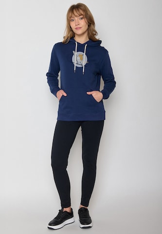 GREENBOMB Sweatshirt in Blauw