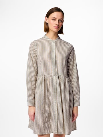 PIECES Shirt Dress 'SALLY' in Beige: front