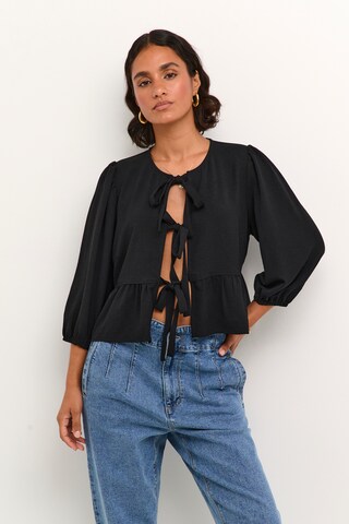 Kaffe - Blusa 'Silja' en negro: frente