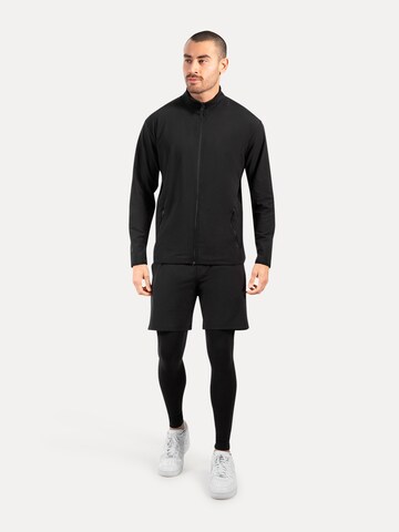 Coupe slim Pantalon de sport 'Xion' Smilodox en noir