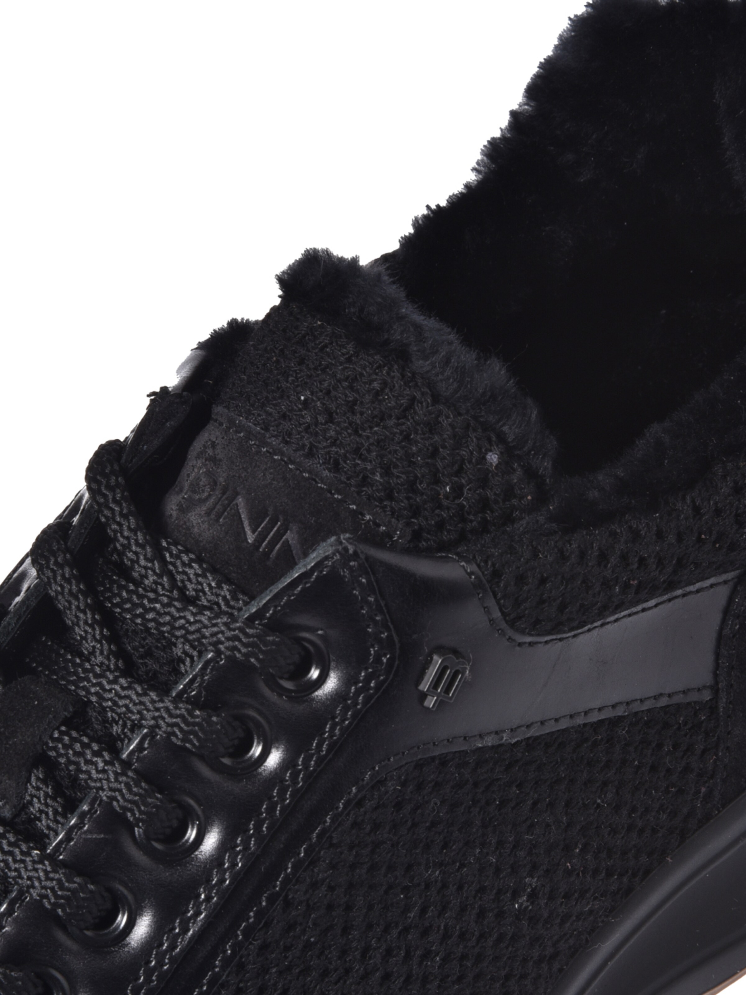 BALDININI Platform trainers in Black