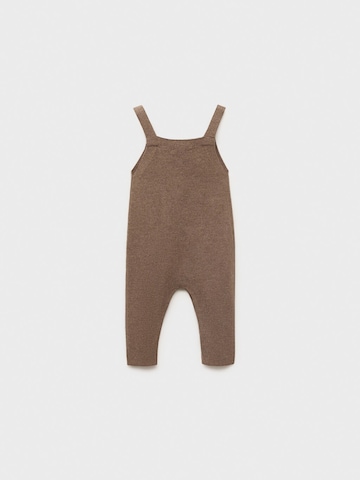 MANGO KIDS Regular Latzhose 'YORK1' in Braun