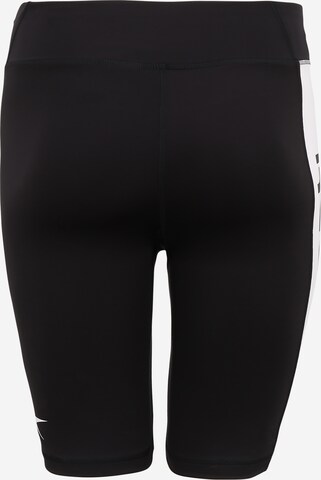 Skinny Pantaloni sportivi di Reebok in nero