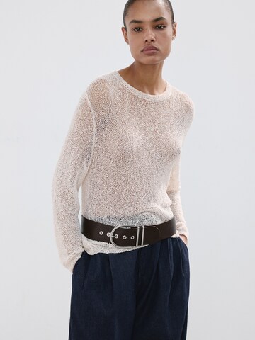 MANGO Tapered Redős farmer 'Souffle' - kék