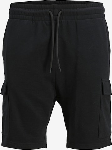 Pantalon cargo 'JREBGORM' JJ Rebel en noir : devant