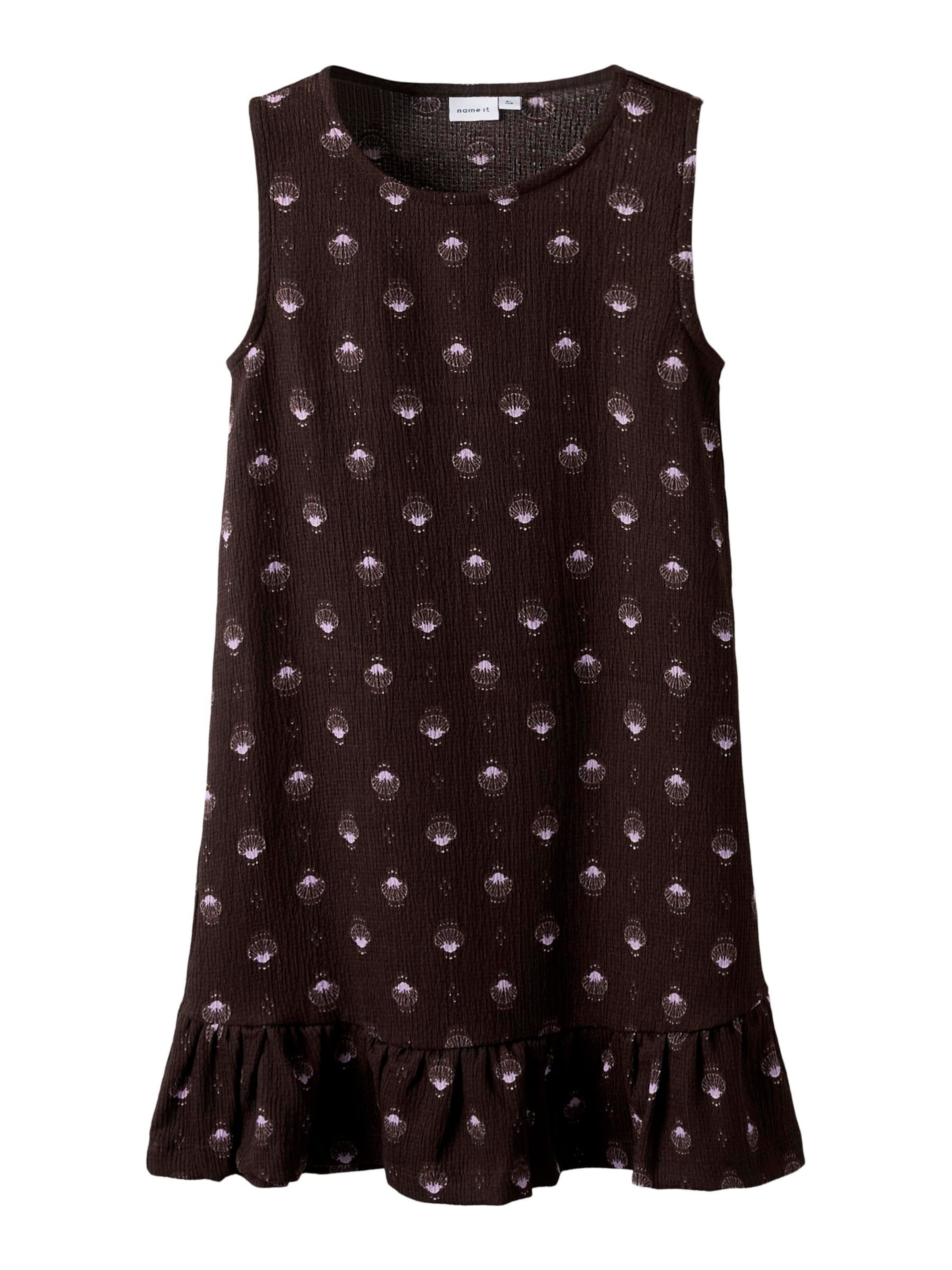 NAME IT Kjole i brun: forside