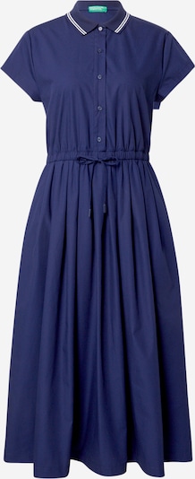 UNITED COLORS OF BENETTON Košilové šaty - námořnická modř / bílá, Produkt