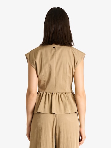 Gilet di Dixie in beige