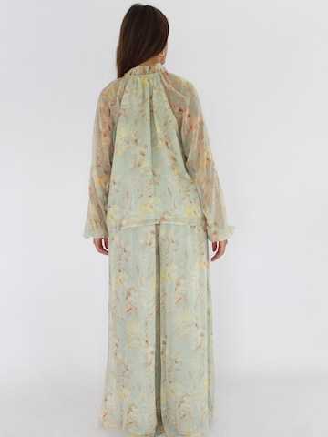 Honnête Atelier Blouse 'Gene blouse' in Green