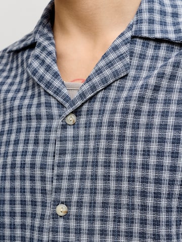 JACK & JONES Regular Fit Hemd in Blau