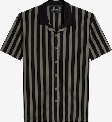Coupe regular Chemise Marc O'Polo en noir : devant
