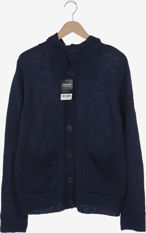 Calvin Klein Jeans Sweatshirt & Zip-Up Hoodie in L in Blue: front