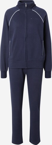 Champion Authentic Athletic Apparel Tracksuit in Blue: front