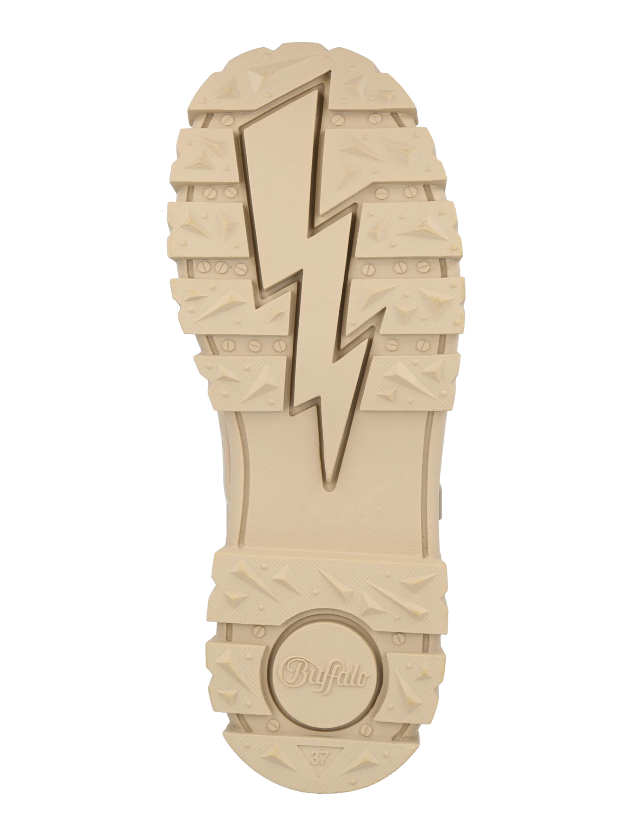 BUFFALO Šnurovacie členkové čižmy 'Aspha Com1' - Béžová