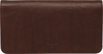 VOi Wallet in Brown: front