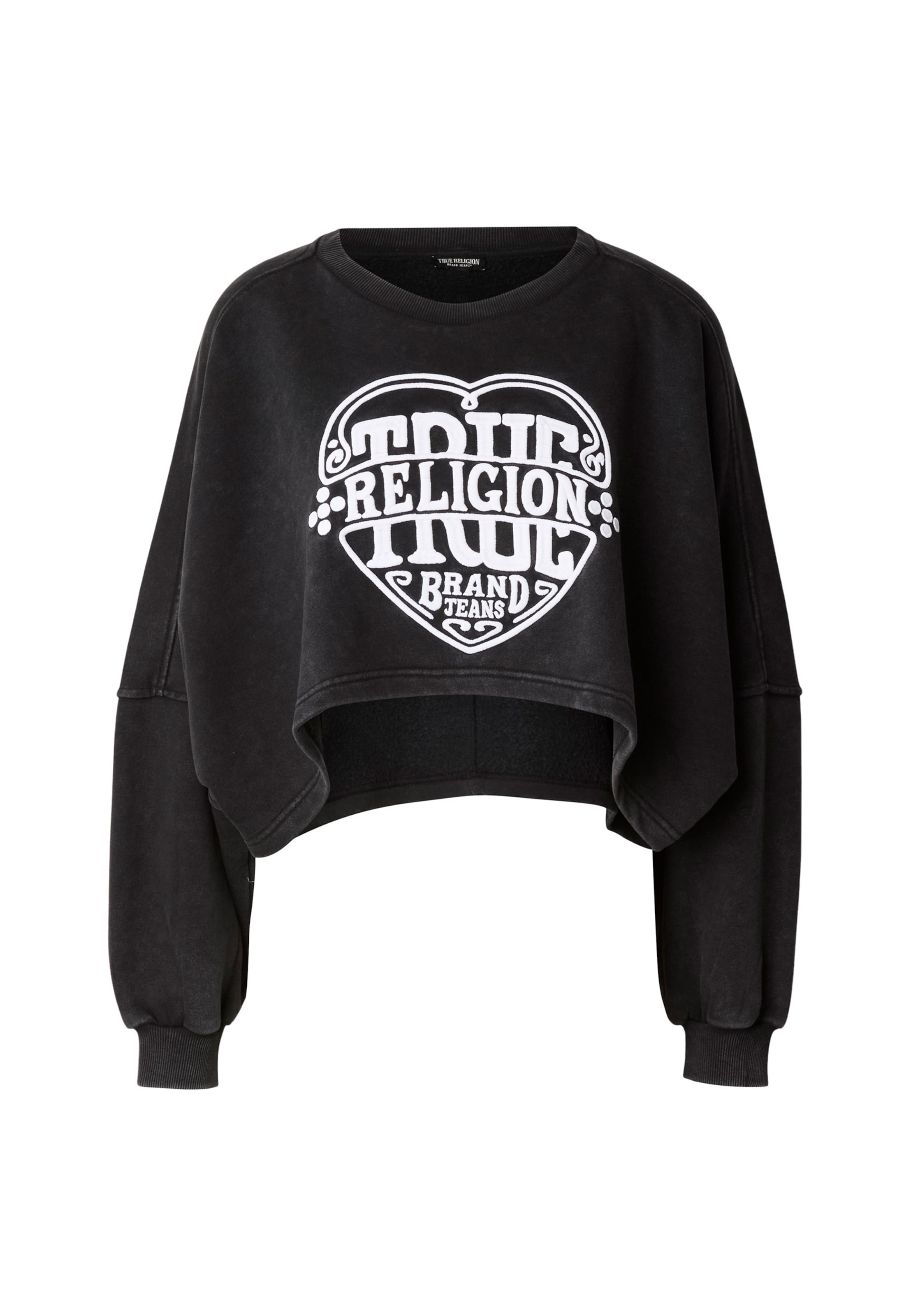 True Religion Svetr – černá: přední strana