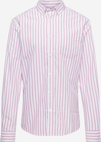 Only & Sons Button Up Shirt 'ALVARO' in Pink: front
