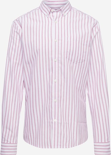 Only & Sons Button Up Shirt 'ALVARO' in Pink / White, Item view