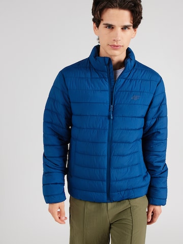 4F Udendørsjakke i blå: forside