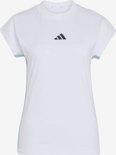 ADIDAS SPORTSWEAR Tehnička sportska majica u mornarsko plava / svijetloplava / bijela, Pregled proizvoda
