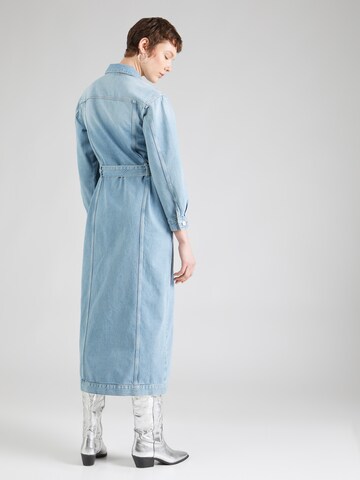 Robe-chemise FRAME en bleu