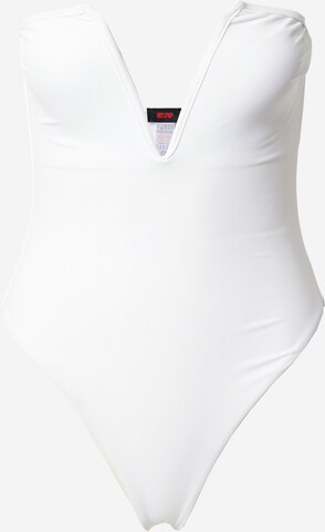 Maillot de bain Misspap en blanc : devant