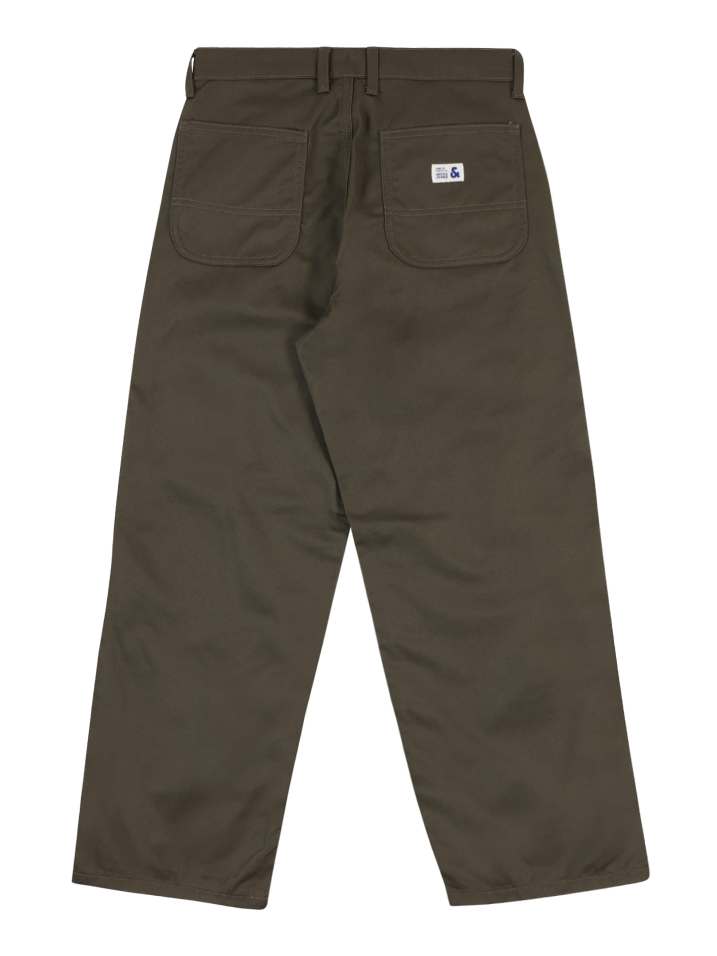 žalia Jack & Jones Junior Laisvas Kelnės 'JPSTAlex Clean JJWorker'