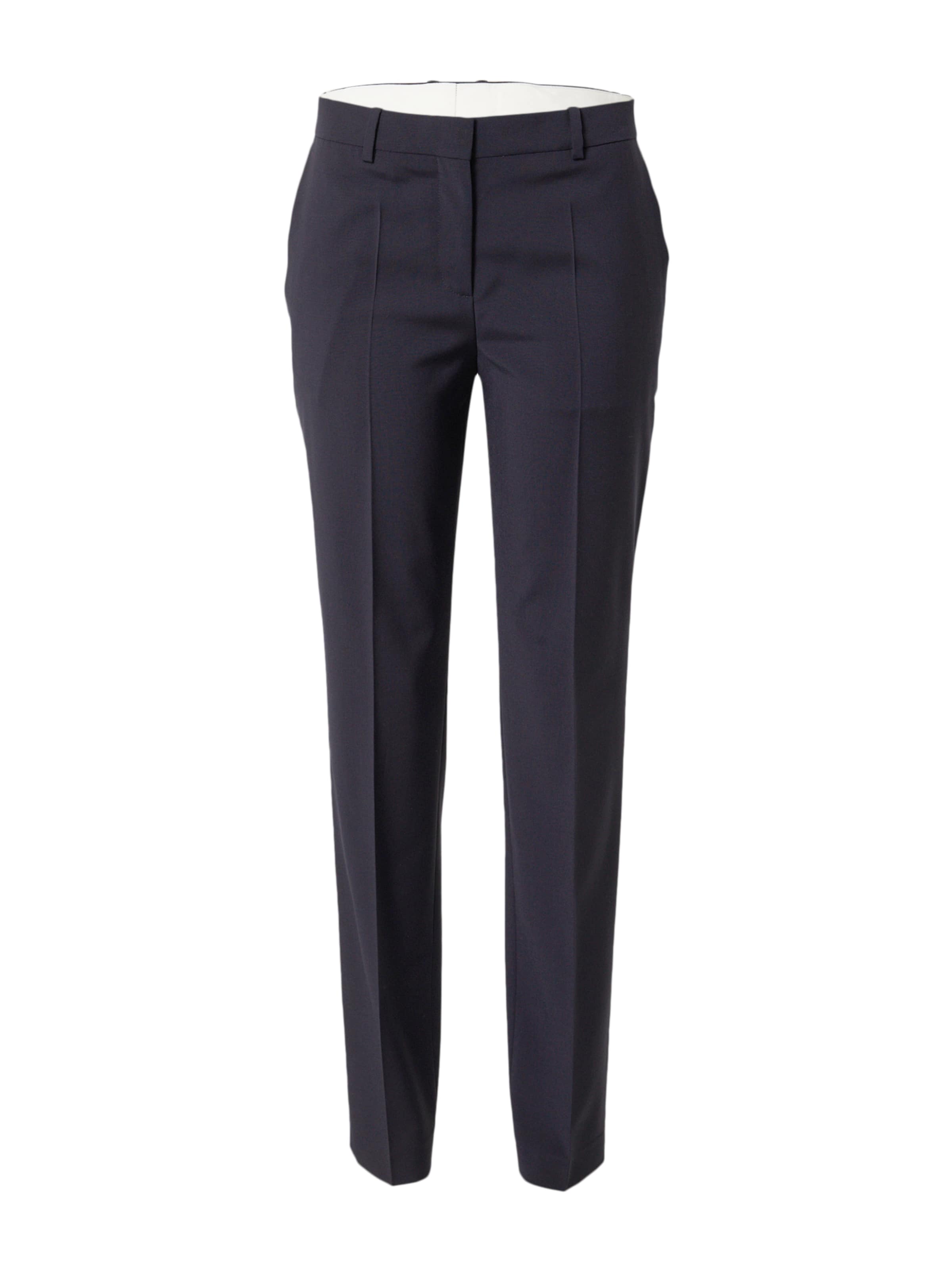 regular Pantaloni con piega frontale &#x27;Tameah&#x27; di BOSS in blu: frontale