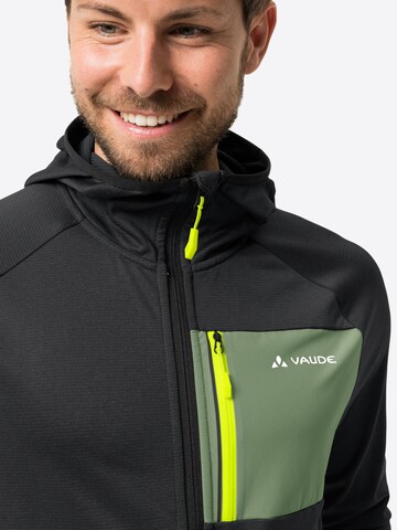 VAUDE Funktionele fleece-jas 'Tekoa' in Zwart