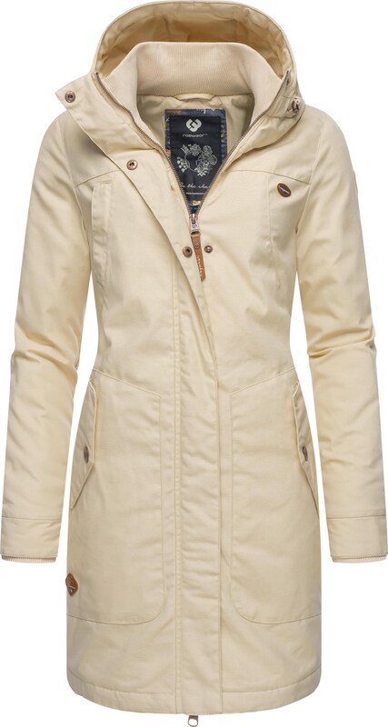 Ragwear Wintermantel 'Jannisa' in Beige Ragwear Wintermantel 'Jannisa' in Beige