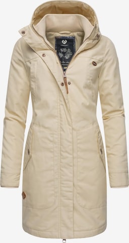 Ragwear Wintermantel 'Jannisa' in Beige: predná strana