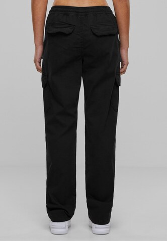 Urban Classics Regular Cargo trousers in Black