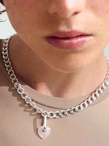 Pilgrim Hangers 'Stone Heart' in Zilver