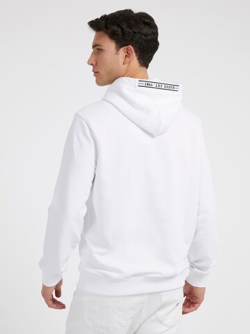 Sweat-shirt 'Christian' GUESS en blanc