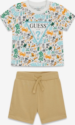 GUESS Set in Beige: front