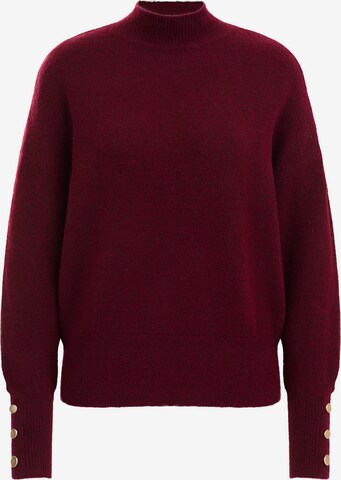 WE Fashion Sweter w kolorze czerwony: przód