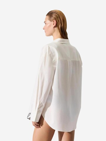 Camicia da donna 'OVERSIZED BEACHSHIRT B2W46034' di KARL LAGERFELD JEANS in beige
