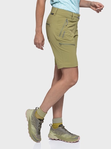 Schöffel Regular Outdoorshorts 'Toblach2' in Grün