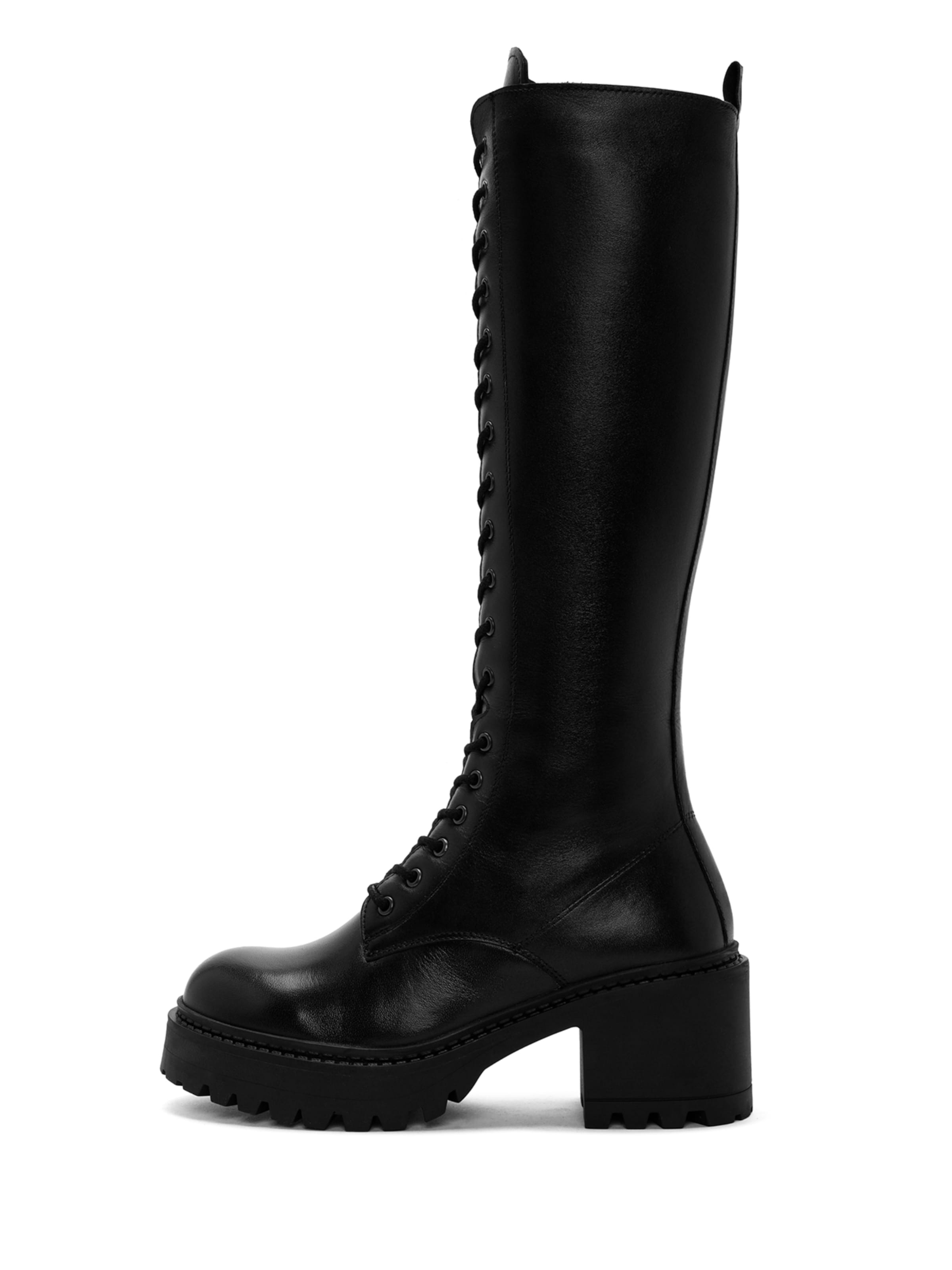 Derimod Boots in Schwarz: Vorderseite