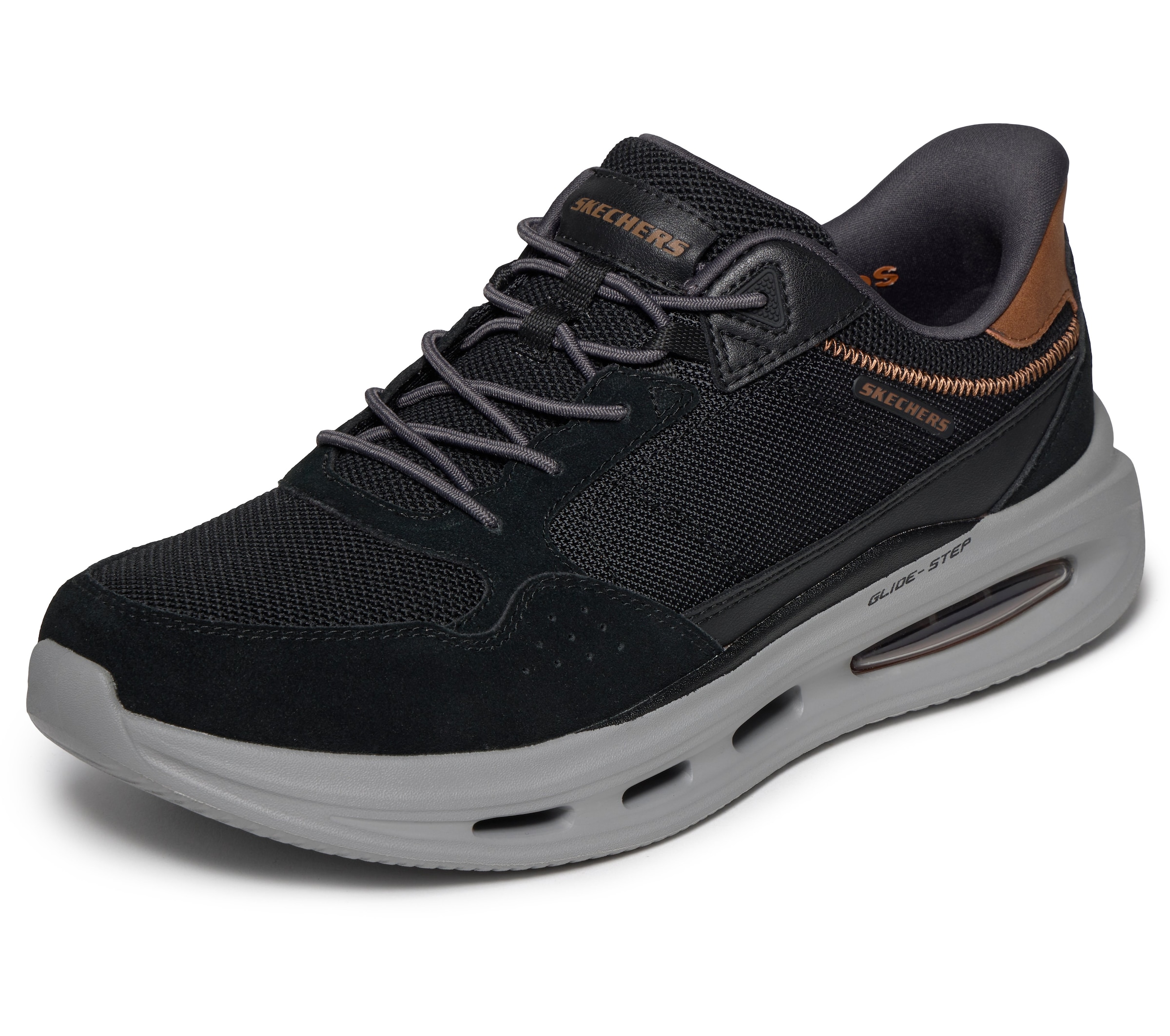 SKECHERS Sneaker in Schwarz: Vorderseite