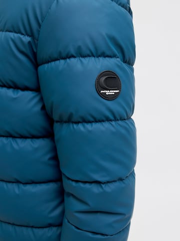 Jack & Jones Junior Winterjas in Blauw