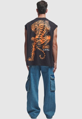 2Y Studios Shirt 'Tiger' in Zwart
